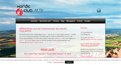 Desktop Screenshot of nordic-club-aktiv.de